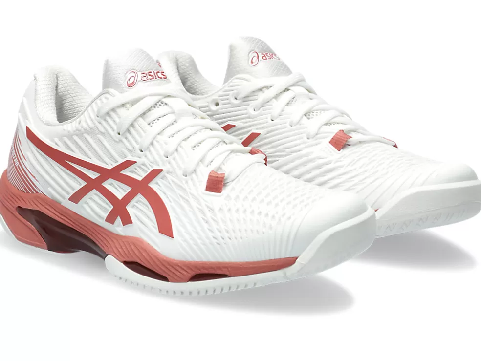 Store ASICS SOLUTION SPEED FF 2 White/Light Garnet