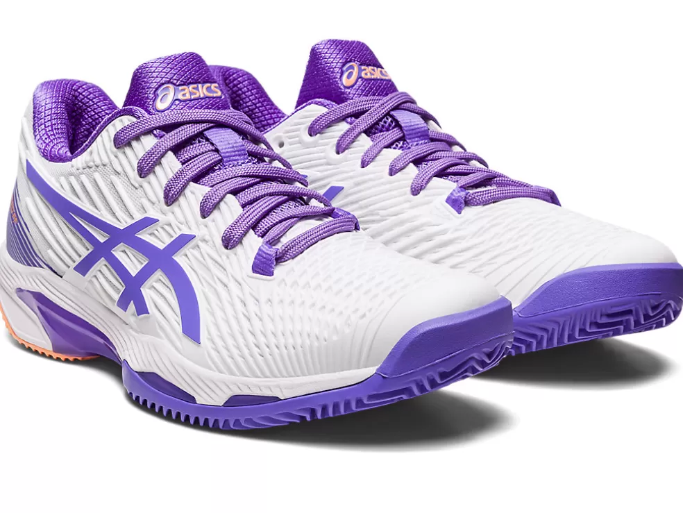 Cheap ASICS SOLUTION SPEED FF 2 CLAY White/Amethyst