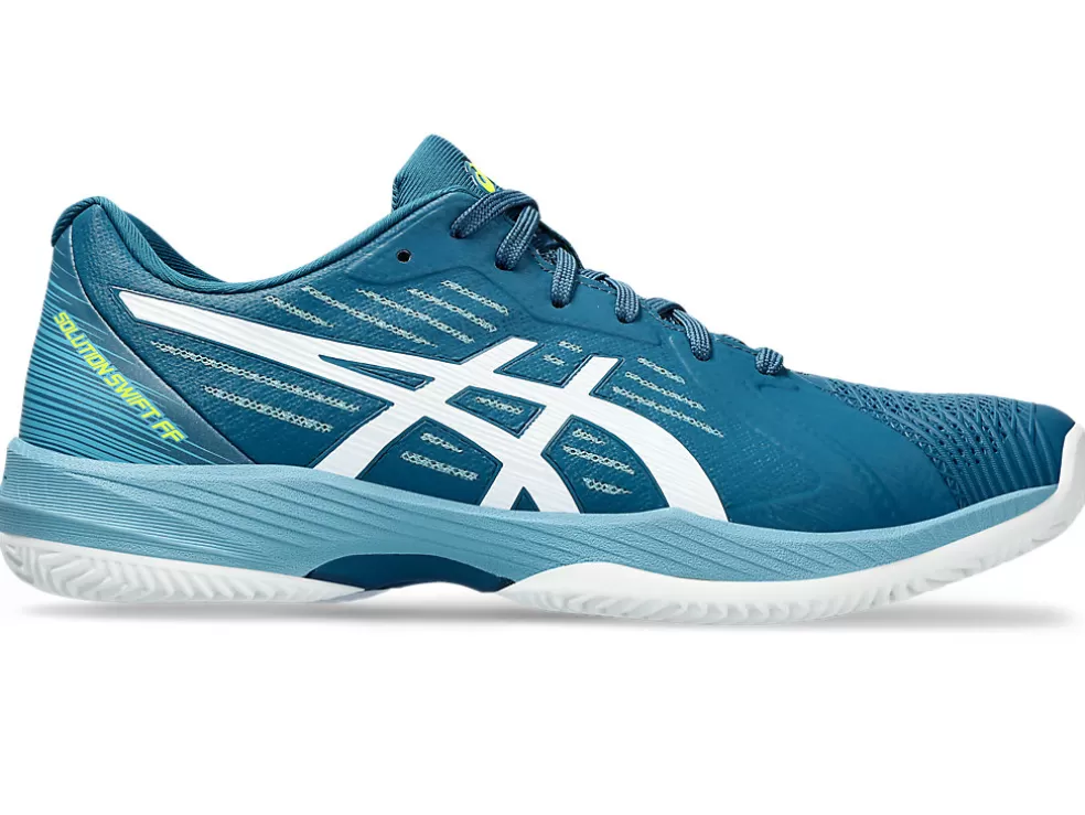 Sale ASICS SOLUTION SWIFT FF CLAY Restful Teal/White