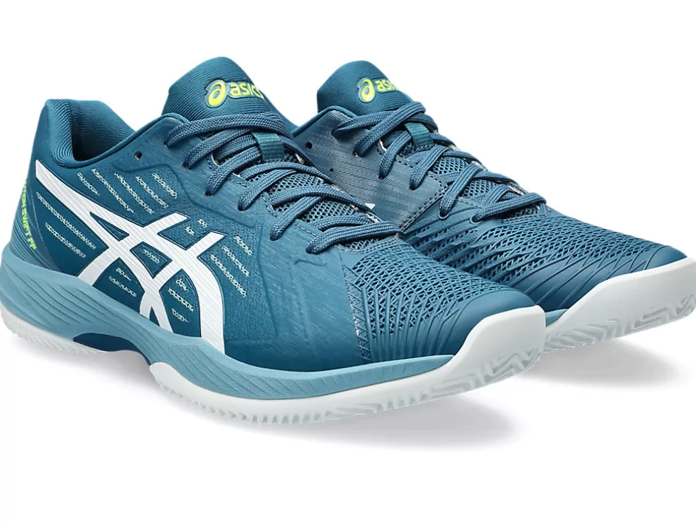 Sale ASICS SOLUTION SWIFT FF CLAY Restful Teal/White