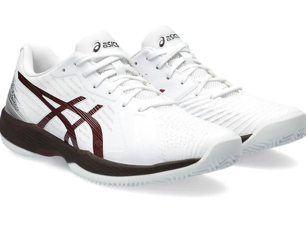 Clearance ASICS SOLUTION SWIFT FF CLAY White/Antique Red