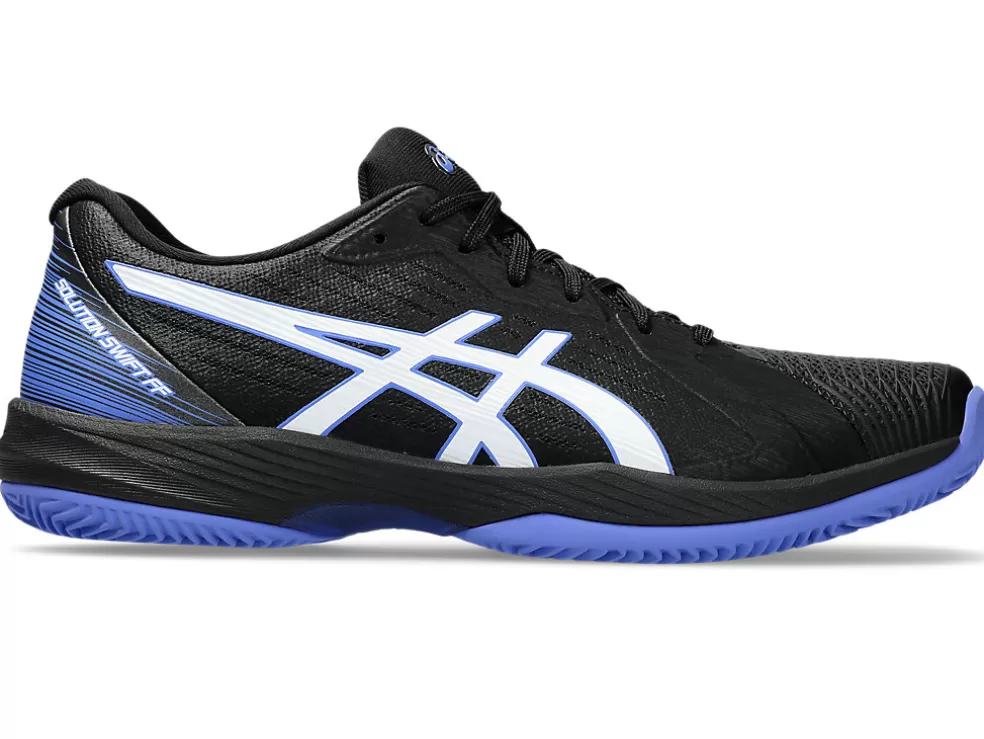 Shop ASICS SOLUTION SWIFT FF CLAY Black/Sapphire