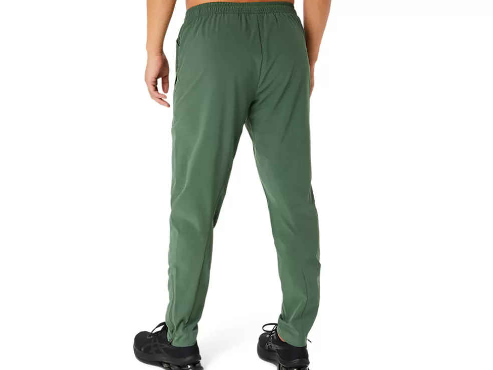 Flash Sale ASICS STRETCH WOVEN LINING PANTS Serpentine Green