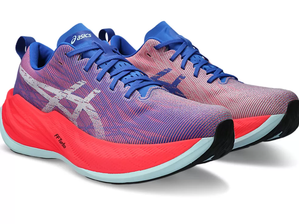 Discount ASICS SUPERBLAST Diva Pink/Aquamarine