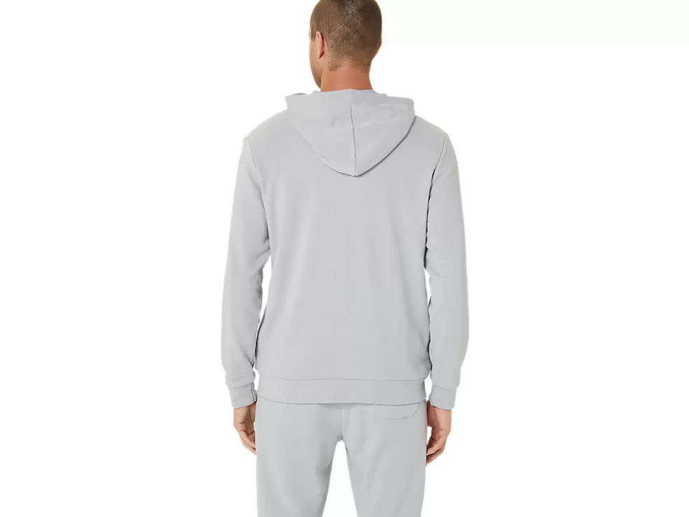 Sale ASICS SWEAT FULL ZIP HOODIE Piedmont Grey