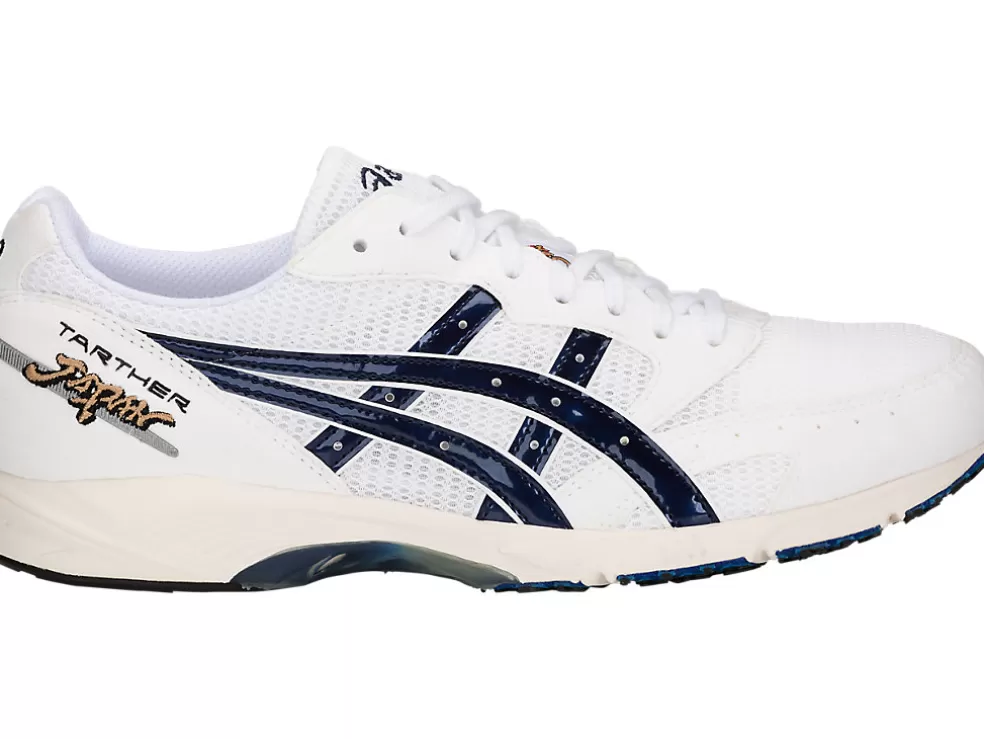 Hot ASICS TARTHER JAPAN White/Blue Print