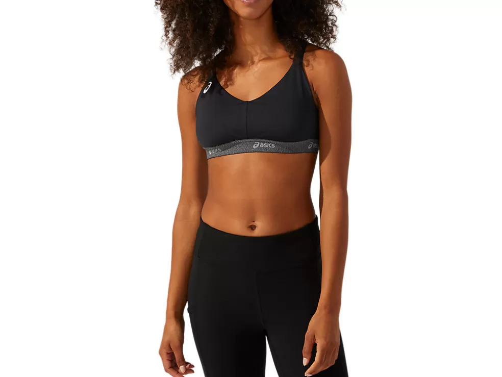 New ASICS Team Band Bra Black