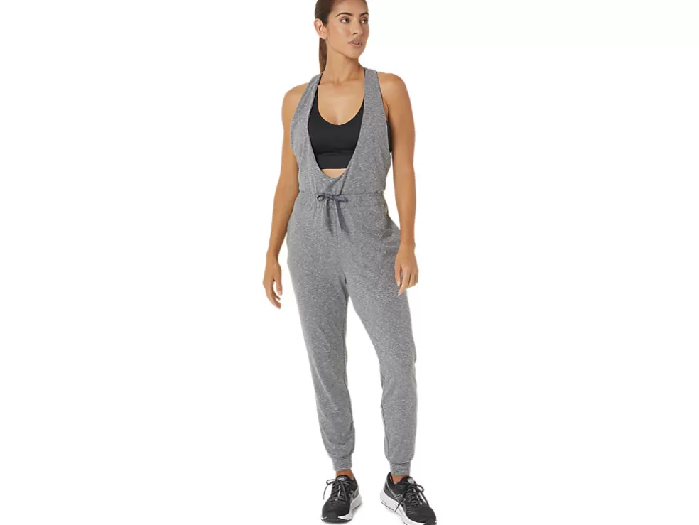 Flash Sale ASICS THE NEW STRONG rePURPOSED JUMPSUIT Dark Grey Heather