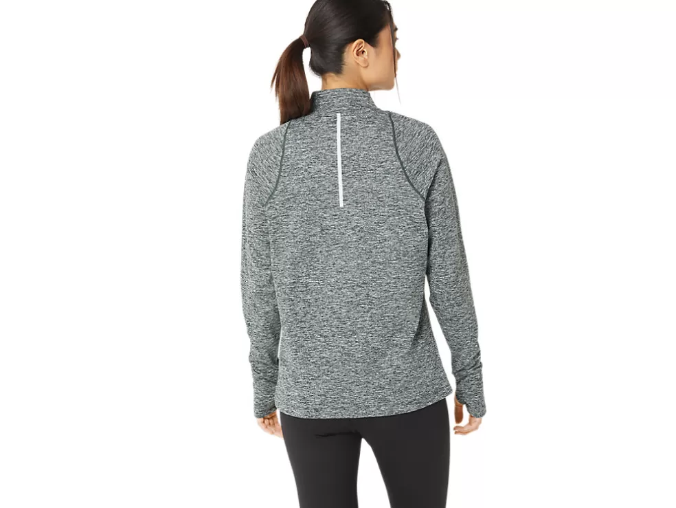 Outlet ASICS THERMOPOLIS HALF ZIP Rain Forest