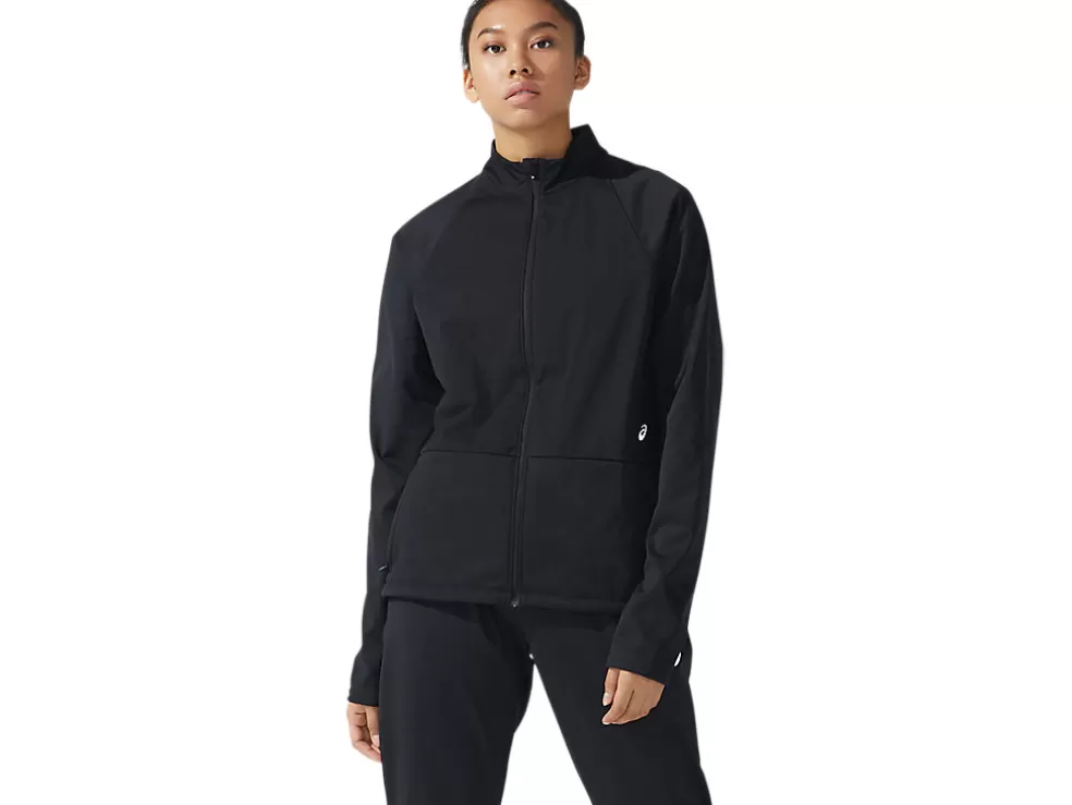 Best ASICS THERMOSTORM FULL ZIP JACKET Performance Black/Performance Black