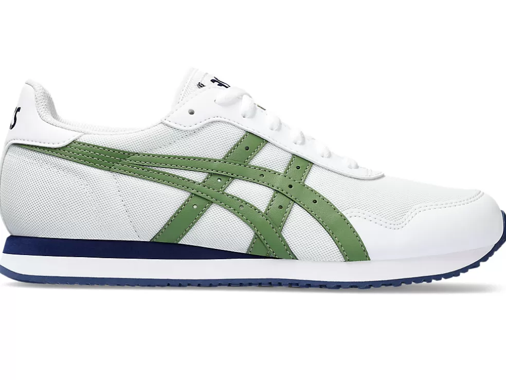 Online ASICS TIGER RUNNER White/Cedar Green