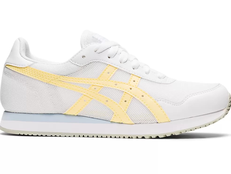 Cheap ASICS TIGER RUNNER White/Butter