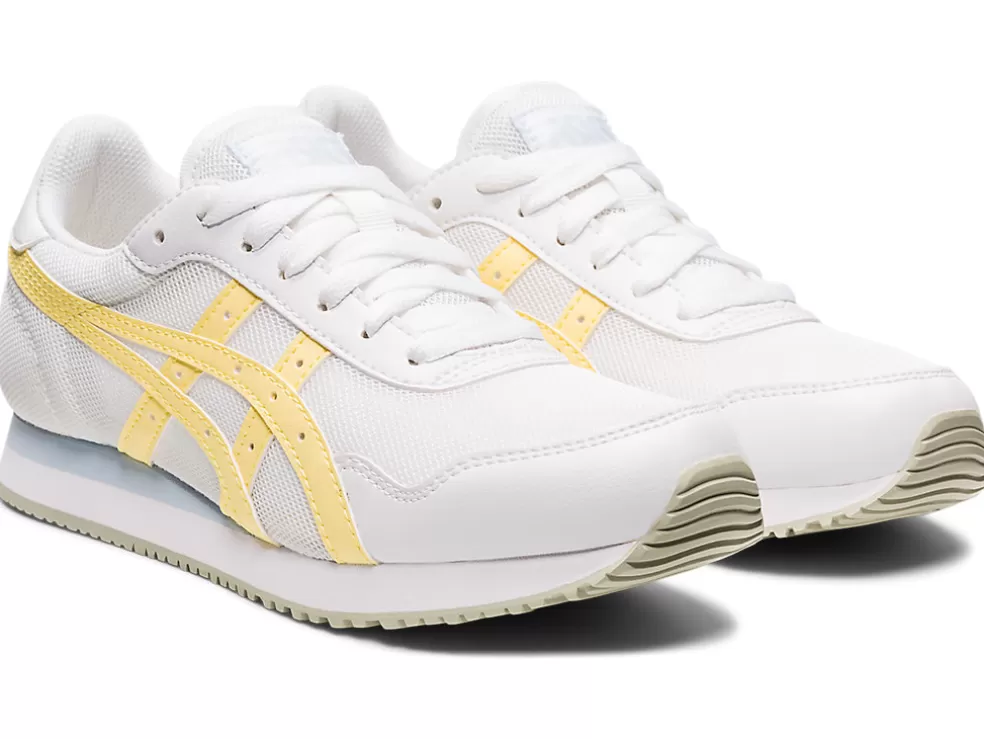 Cheap ASICS TIGER RUNNER White/Butter