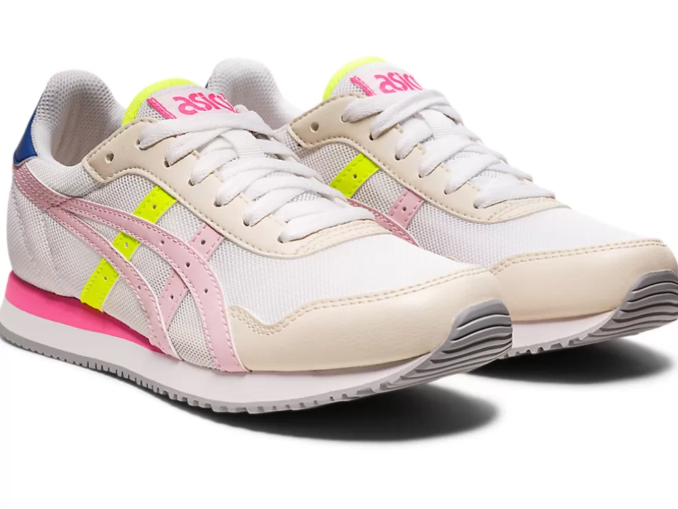 Clearance ASICS TIGER RUNNER White/Cotton Candy