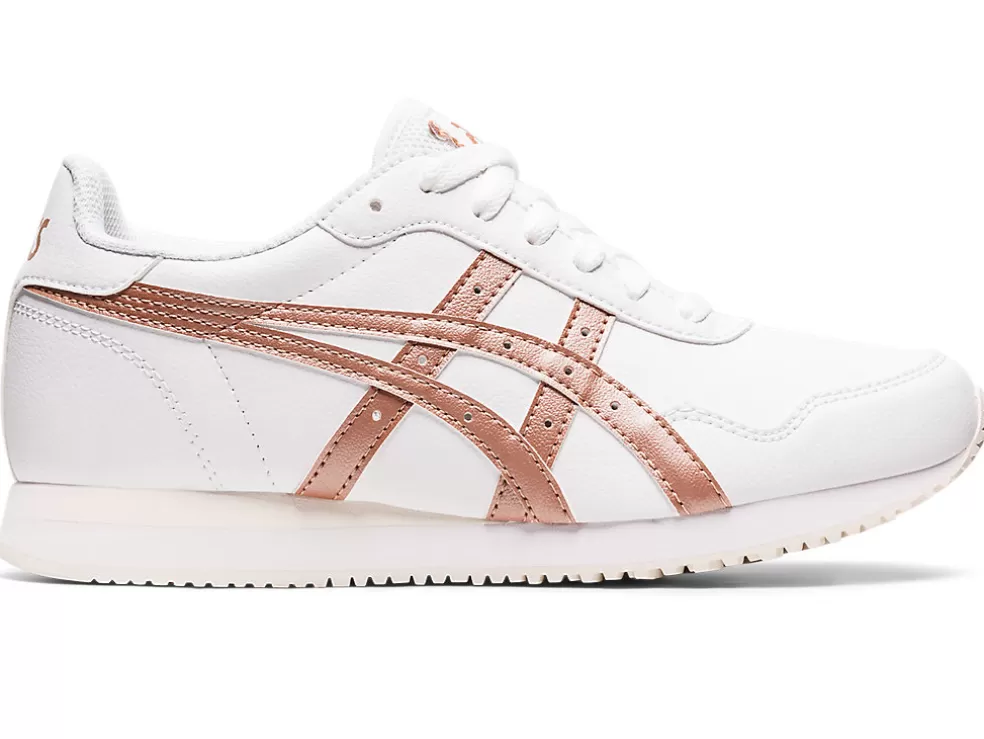 Hot ASICS TIGER RUNNER White/Rose Gold