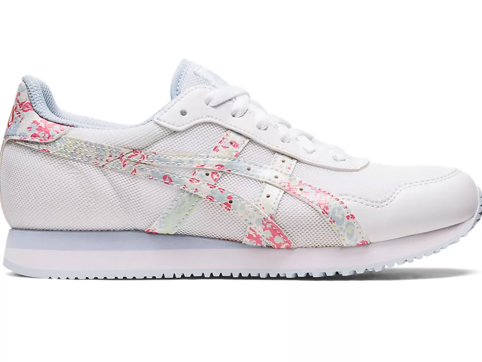 Fashion ASICS TIGER RUNNER White/Papaya