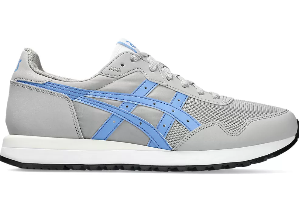 New ASICS Tiger RUNNER II Cement Grey/Blue Project