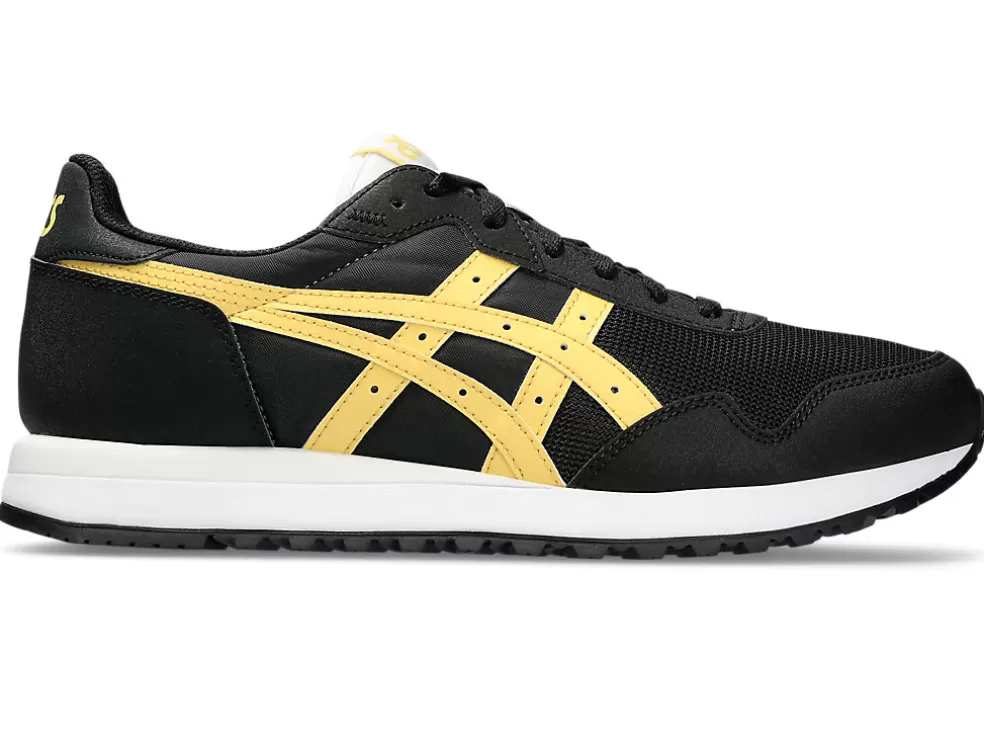 Online ASICS Tiger RUNNER II Black/Faded Yellow