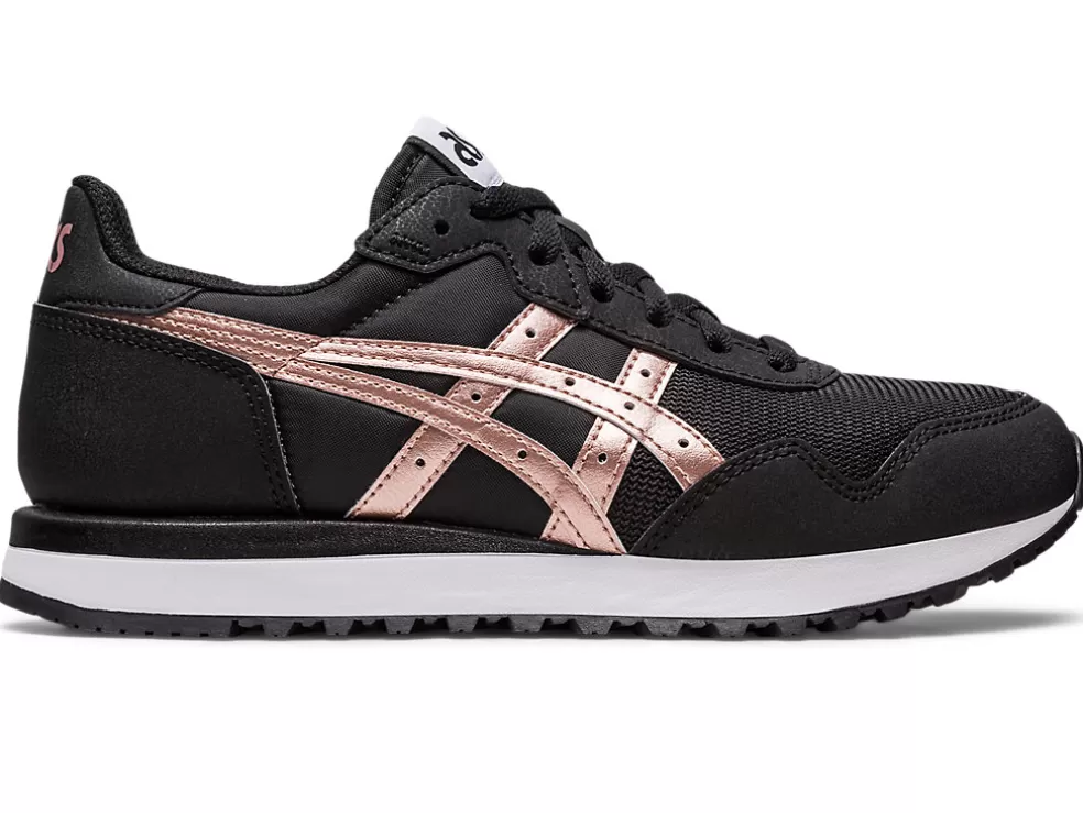 Clearance ASICS Tiger RUNNER II Black/Rose Gold