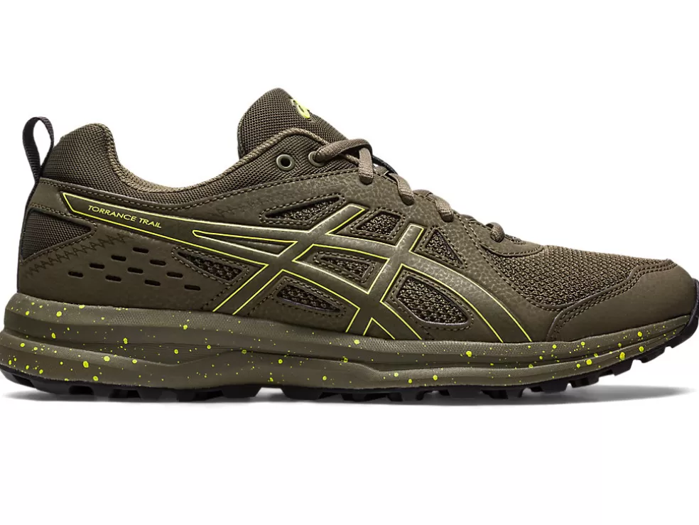 Shop ASICS TORRANCE TRAIL Brown Stone/Lemon Spark