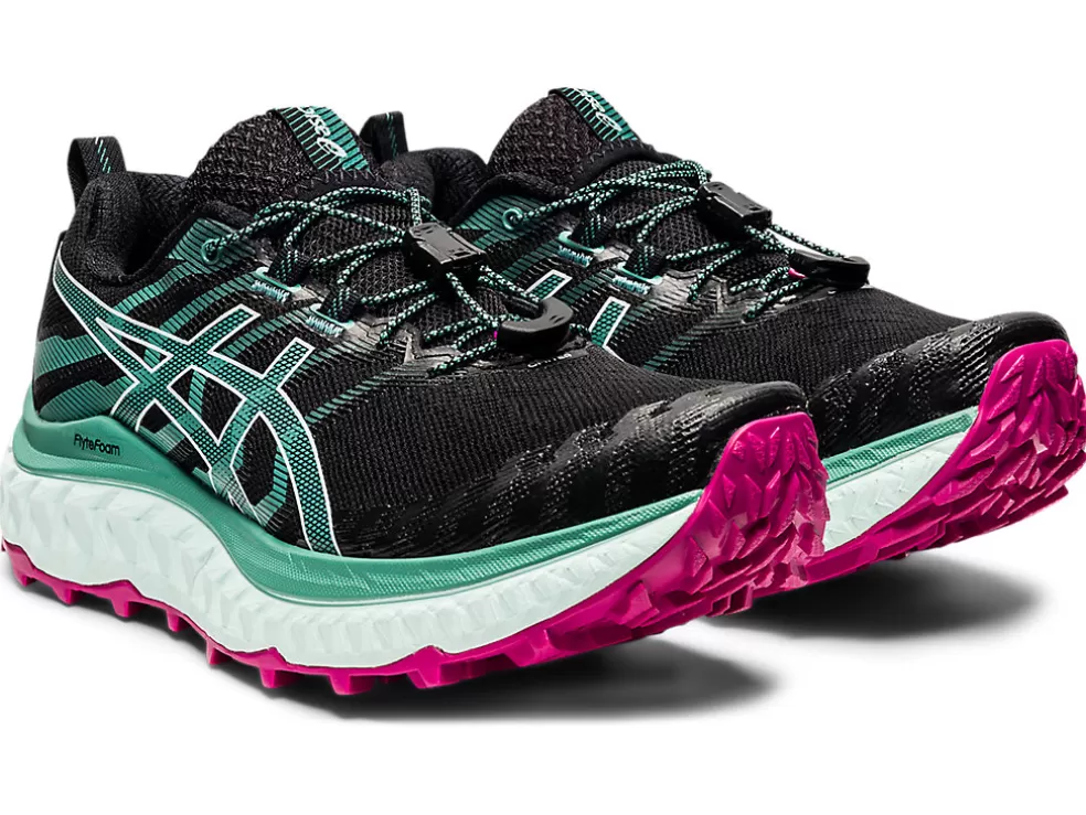 Hot ASICS TRABUCO MAX Black/Soothing Sea