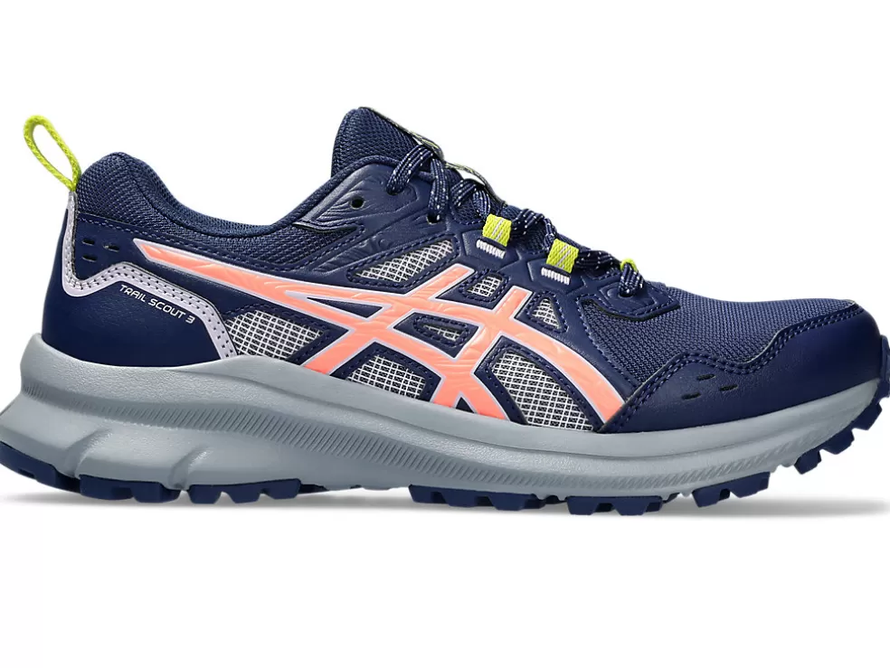 New ASICS TRAIL SCOUT 3 Blue Expanse/Sun Coral