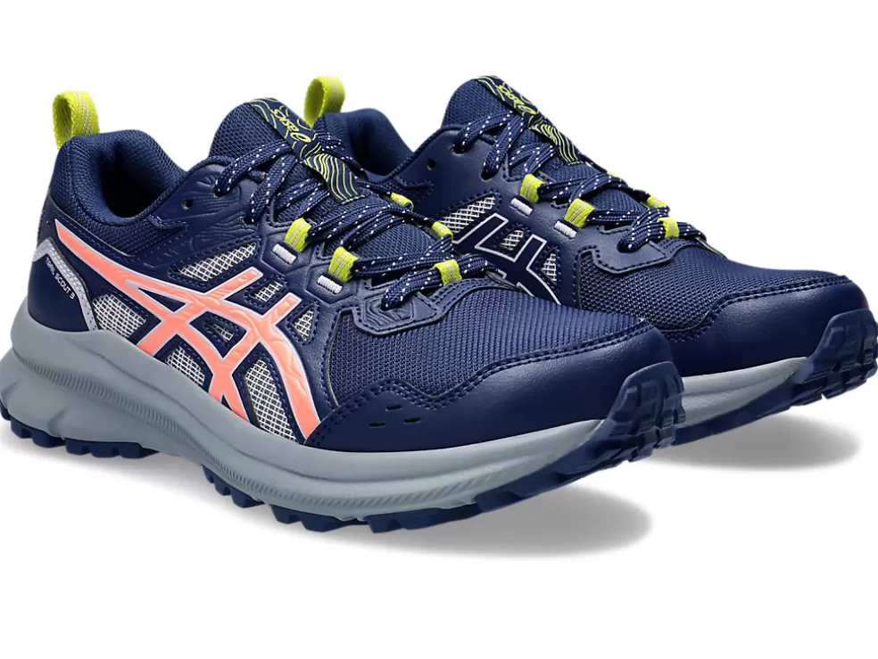 New ASICS TRAIL SCOUT 3 Blue Expanse/Sun Coral