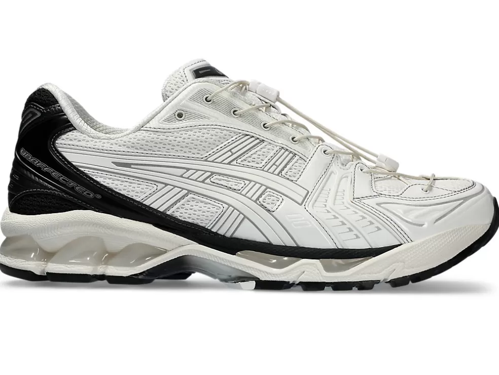 New ASICS UNAFFECTED X GEL-KAYANO 14 Bright White/Jet Black