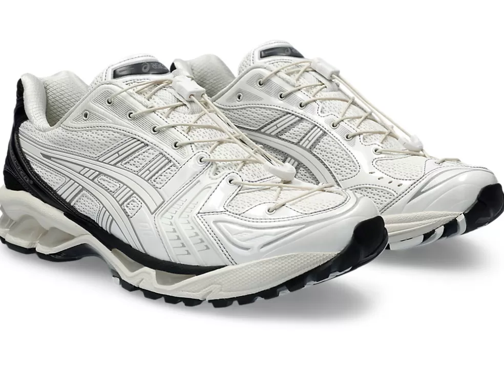 New ASICS UNAFFECTED X GEL-KAYANO 14 Bright White/Jet Black