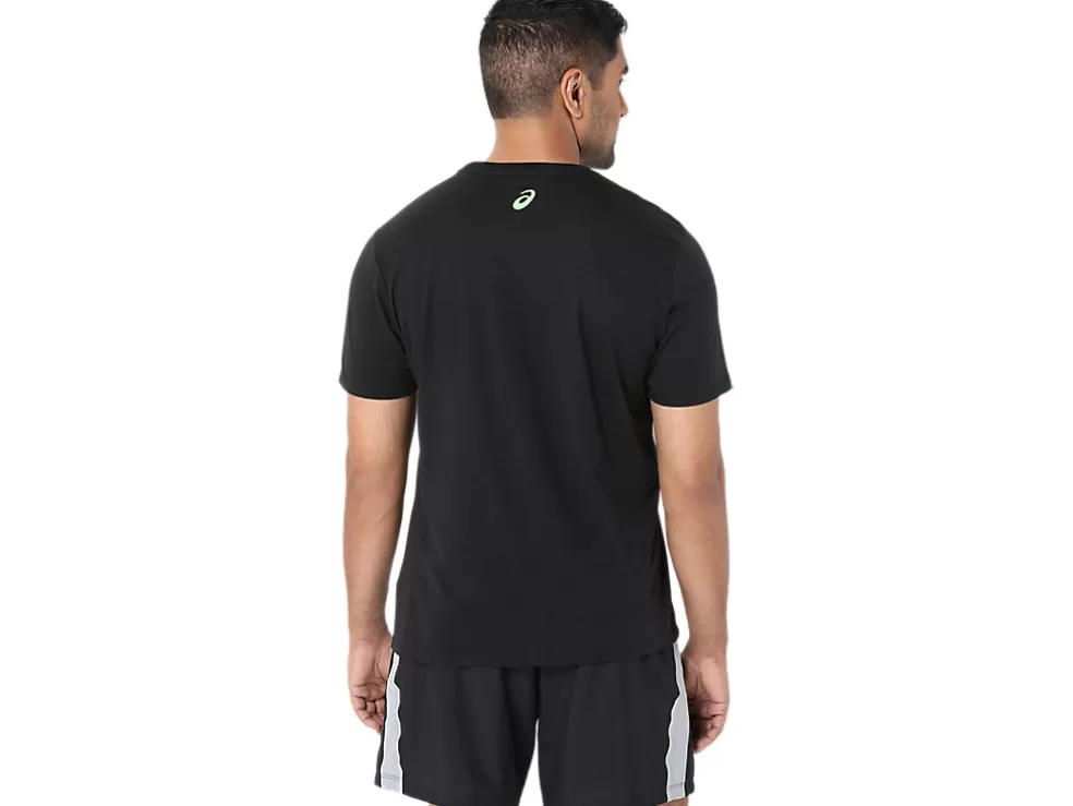 Store ASICS UNISEX HALLOWEEN MONSTER SHORT SLEEVE TEE Performance Black