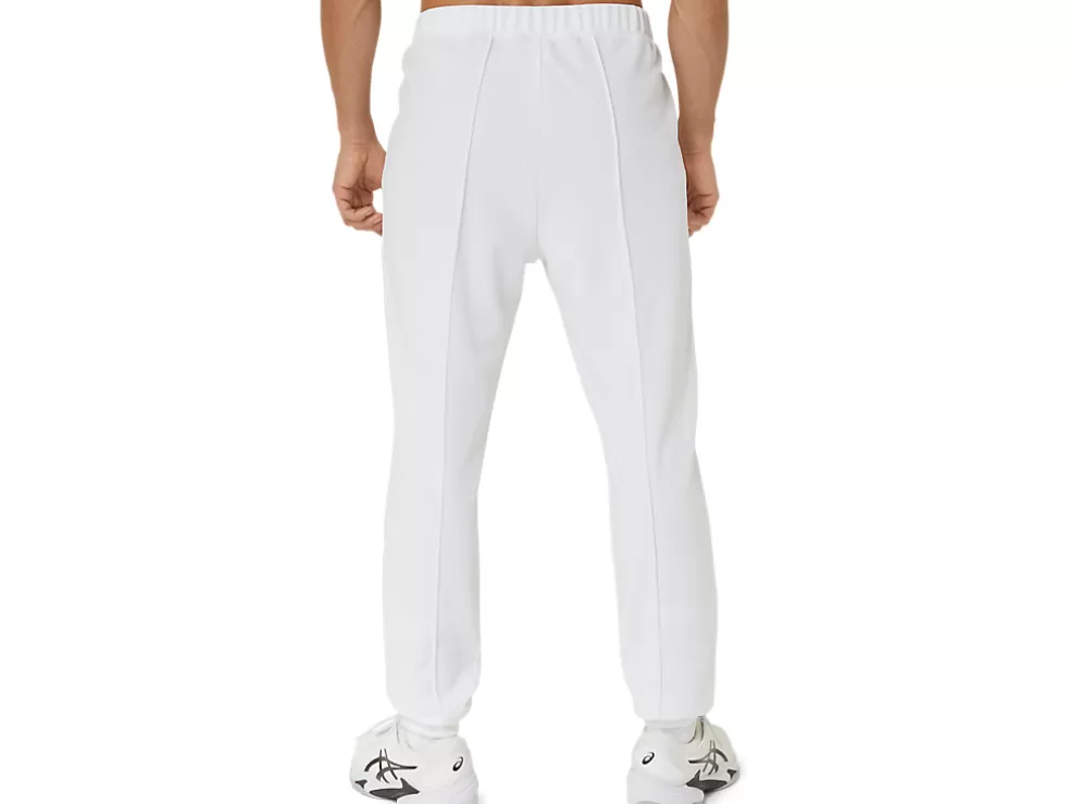 Store ASICS UNISEX CLASSIC KNIT PANT Brilliant White