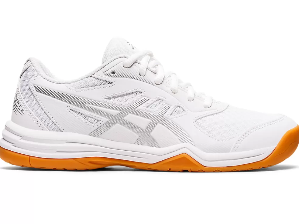 Shop ASICS UPCOURT 5 White/Pure Silver