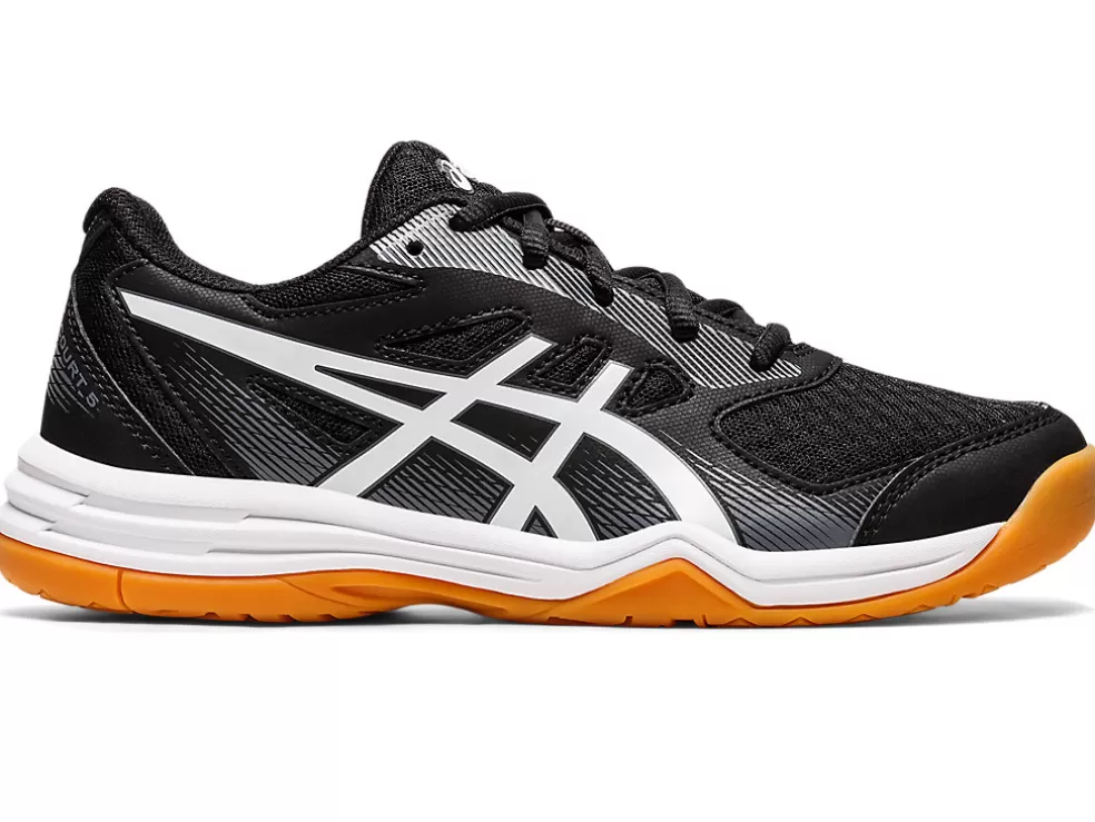 Clearance ASICS UPCOURT 5 GRADE SCHOOL Black/White