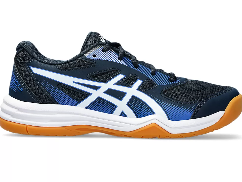 Best Sale ASICS UPCOURT 5 GRADE SCHOOL French Blue/White