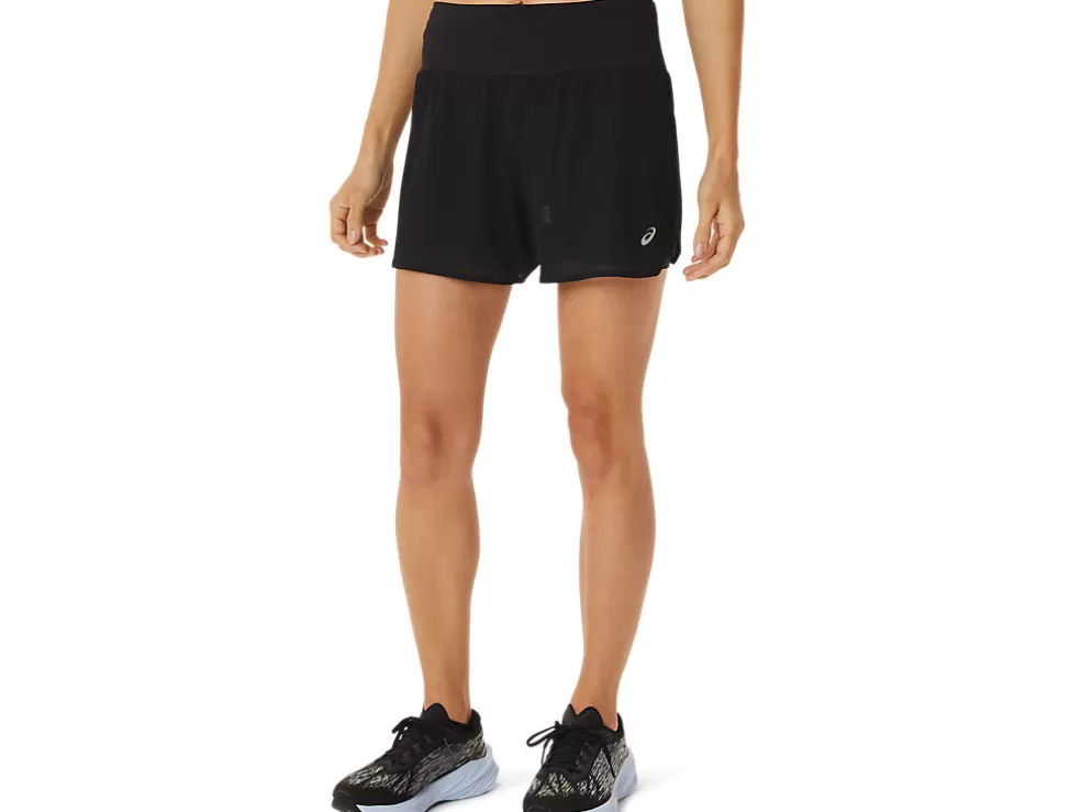 Clearance ASICS VENTILATE 2-N-1 3.5IN SHORT Performance Black