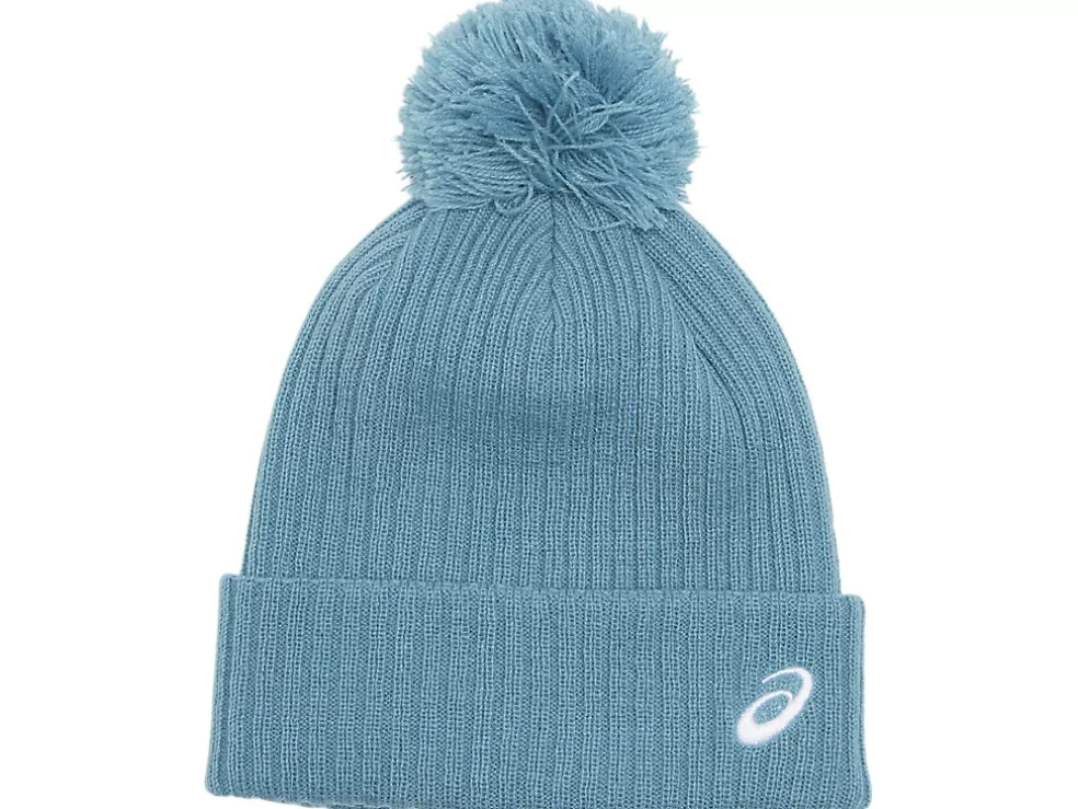 Sale ASICS WINTER KNIT BEANIE Gris Blue