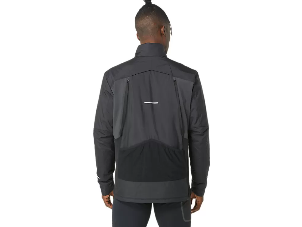 Cheap ASICS WINTER RUN JACKET Performance Black/Graphite Grey